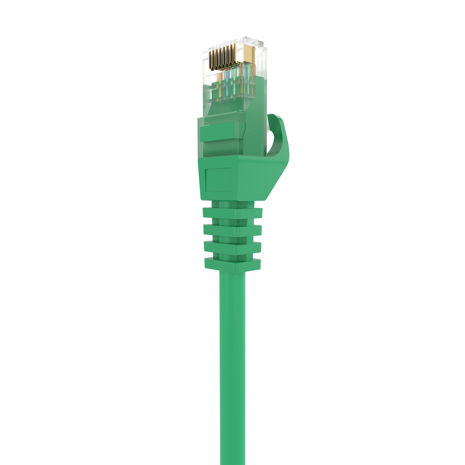 CABLE DE RED LATIGUILLO RJ45 LSZH CAT.6A 500 MHZ UTP AWG24, VERDE, 0.5M - Imagen 3