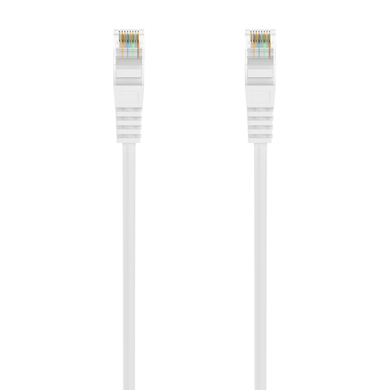 CABLE DE RED LATIGUILLO RJ45 LSZH CAT.6A 500 MHZ UTP AWG24, BLANCO, 3.0M - Imagen 2