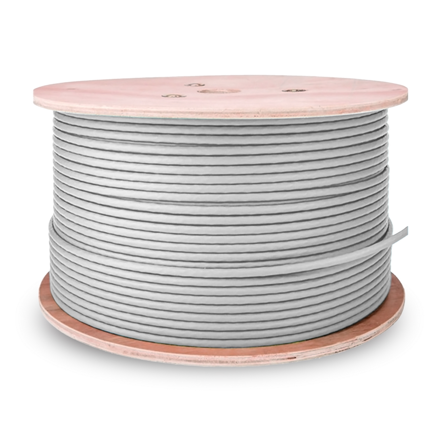 CABLE DE RED RJ45 CAT.6 UTP RIGIDO AWG23 CCA (ALEACION), GRIS, 305M - Imagen 3