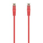 CABLE DE RED LATIGUILLO RJ45 LSZH CAT.6A 500 MHZ UTP AWG24, ROJO, 1.5M - Imagen 2