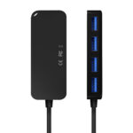 HUB USB 3.1 USB-C, USB-C/M-4xTIPO A/H, NEGRO, 60CM - Imagen 3