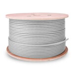 CABLE DE RED RJ45 CAT.6 UTP RIGIDO AWG23 CCA (ALEACION), GRIS, 305M - Imagen 3