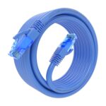 CABLE DE RED LATIGUILLO RJ45 CAT.6 UTP AWG26 CCA, AZUL, 5.0M - Imagen 2