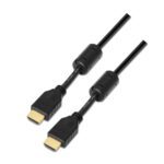 CABLE HDMI ALTA VELOCIDAD / HEC CON FERRITA, A/M-A/M, NEGRO, 1.8M