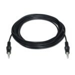 CABLE AUDIO ESTÉREO, JACK 3.5/M-JACK 3.5/M, NEGRO, 3.0M - Imagen 2