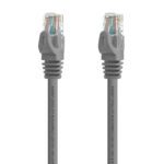 CABLE DE RED LATIGUILLO RJ45 LSZH CAT.6A 500 MHZ UTP AWG24, GRIS, 3.0M - Imagen 2