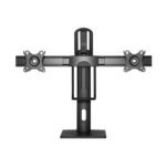SOPORTE DE MESA PRO CONTRAPESO GIRATORIO E INCLINABLE PARA 2 MONITORES 6KG DE 17-27, NEGRO - Imagen 3
