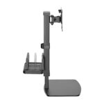 SOPORTE DE MESA ECO GIRATORIO E INCLINABLE PARA MONITOR/TV Y MINI PC 8KG DE 17-32, NEGRO - Imagen 3