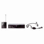 Sistema inalámbrico UHF Sport Band A con petaca, micrófono diadema y receptor