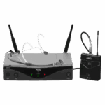 Sistema inalámbrico UHF Headworn Band B2 con petaca, micrófono diadema y receptor - Imagen 2