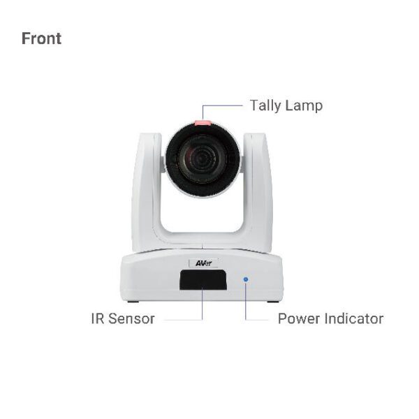 AVER CAMARA PTZ231 FULLHD 30X  HDMI/3GSDI/USB/IP NDI HX3* BLANCO