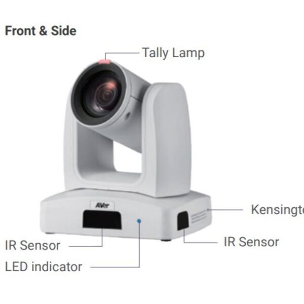 AVER CAMARA PTZ310UV2 4KP60 12X  HDMI/3GSDI/USB/IP NDI HX3* BLANCO