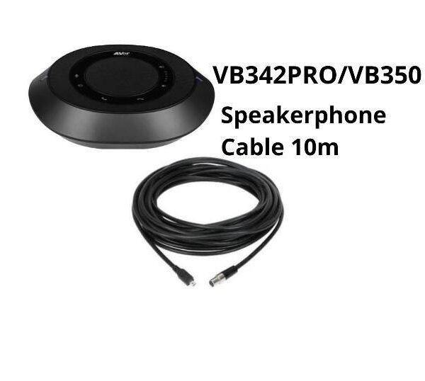 AVER EXPAN ALTAVOZ  CON MICRO VB342PRO/VB350/VB370A 10M