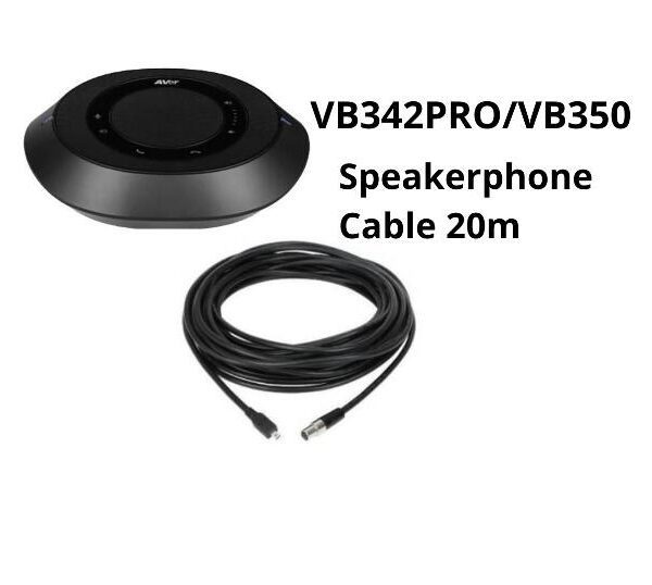 AVER EXPAN ALTAVOZ  CON MICRO VB342PRO/VB350 20M