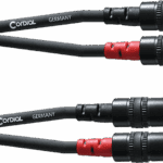 Cable de audio Rca/Rca doble 60 cm