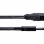 Cable de audio XLR macho / jack estéreo - 1,5 m