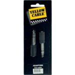 Adaptador de jack macho estándar de 6.5 mm a hembra de 3.5 mm