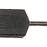 Adaptador de jack macho a jack hembra mono de 6.35 mm