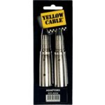 Adaptador de 1/4? Stereo hembra a 2 XLR macho