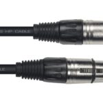 Cable de altavoz de 10 metros de largo. 2 conectores de tipo XLR