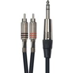 Cable de 3 metros de largo. 2 RCA macho a jack macho stereo