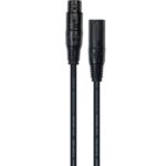 Cable de 5 metros de longitud. XLR macho a XLR hembra
