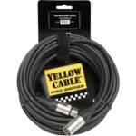Cable de 10 metros de largo. Ideal para micrófonos. Conectores Neutrik. XLR macho a XLR hembra