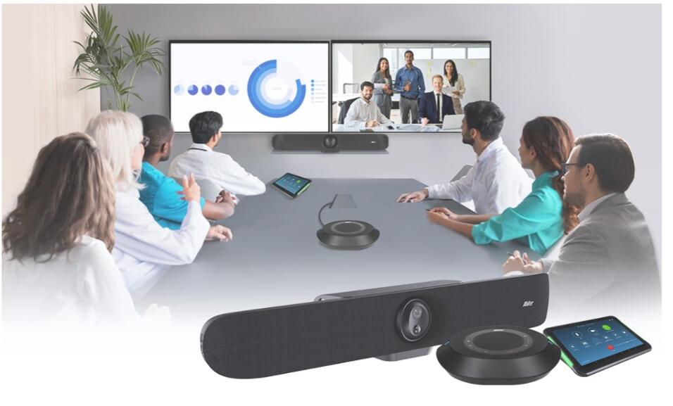 AVER BARRA DE VIDEO VB370A 4K DOBLE LENTE - Imagen 3