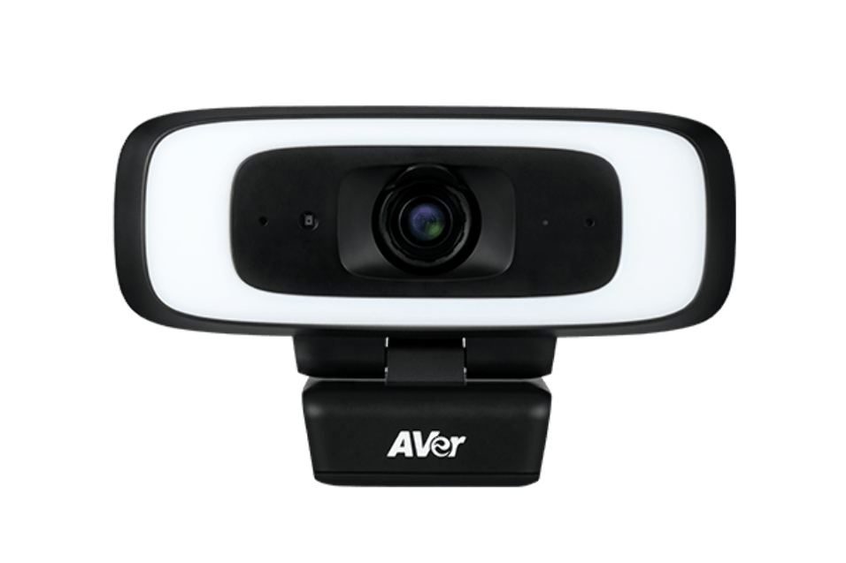 AVER CAMARA CAM130 BARRA DE VIDEO 4K, ILUMINACION INTELIGENTE, 120º, MICROFONO DUAL, SMART FRAME - Imagen 1