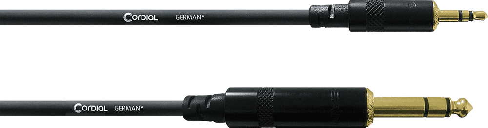 Cable de audio minijack/jack estéreo de 1,5 m - Imagen 3