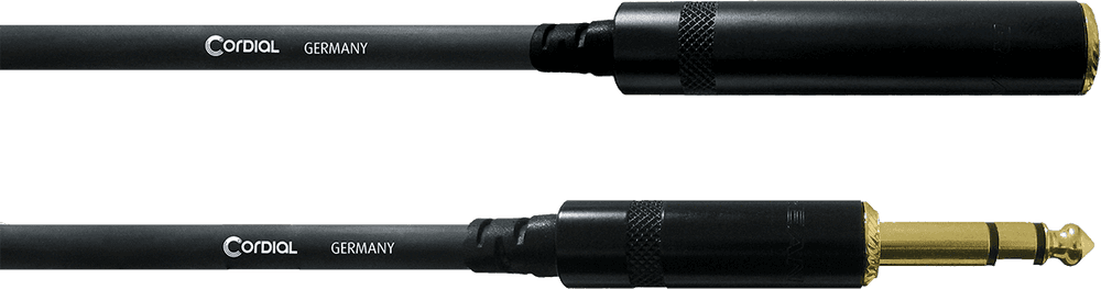 Cable de audio estéreo jack macho/jack hembra 5 m - Imagen 3