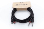 Cable de audio doble jack mono - RCA 1,5 m - Imagen 3