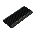 Caja Externa para Disco SSD M.2 SATA/NVMe  ASM2-RGB012B/ USB 3.2/ Sin tornillos