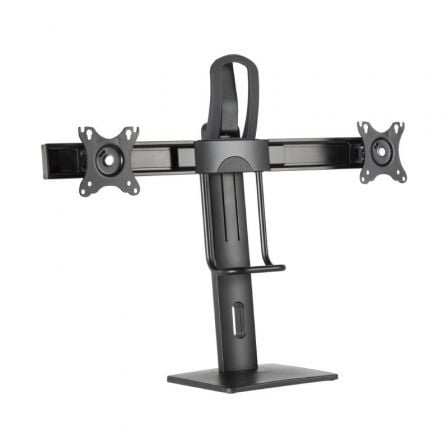 Soporte de Sobremesa con Contrapeso para 2 Monitores  DT27TSR-065/ Giratorio/ Inclinable/ hasta 6kg - Imagen 1