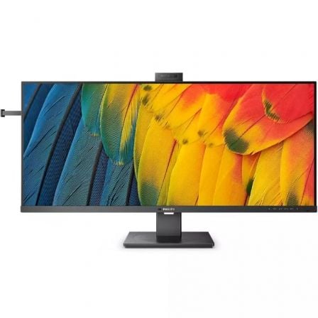 Monitor Profesional Ultraparonámico Philips 40B1U5601H 39.53"/ WQHD/ Webcam/ Multimedia/ Regulable en altura/ Negro - Imagen 1