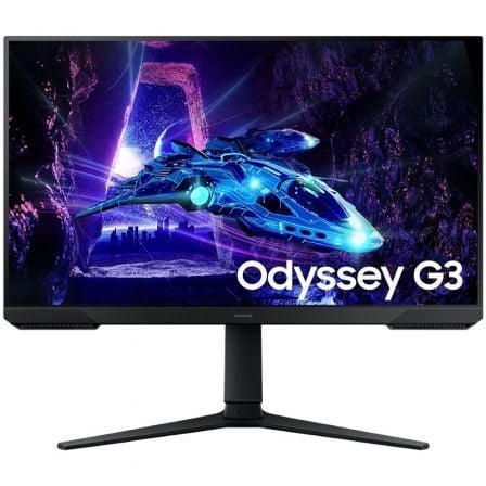 Monitor Gaming Samsung Odyssey G3 S27DG300EU/ 27"/ Full HD/ 1ms/ 180Hz/ VA/ Regulable en altura/ Negro - Imagen 1