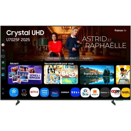 Televisor Samsung Crystal UHD U7025F TU65U7025FK 65"/ UltraHD 4K/ Smart TV/ WiFi - Imagen 1