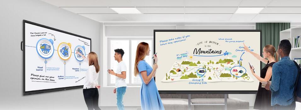 MONITOR INTERACTIVO LG 75" TR3DQ TACTIL UHD 400Cd/m² SoC Android 14 - Imagen 2