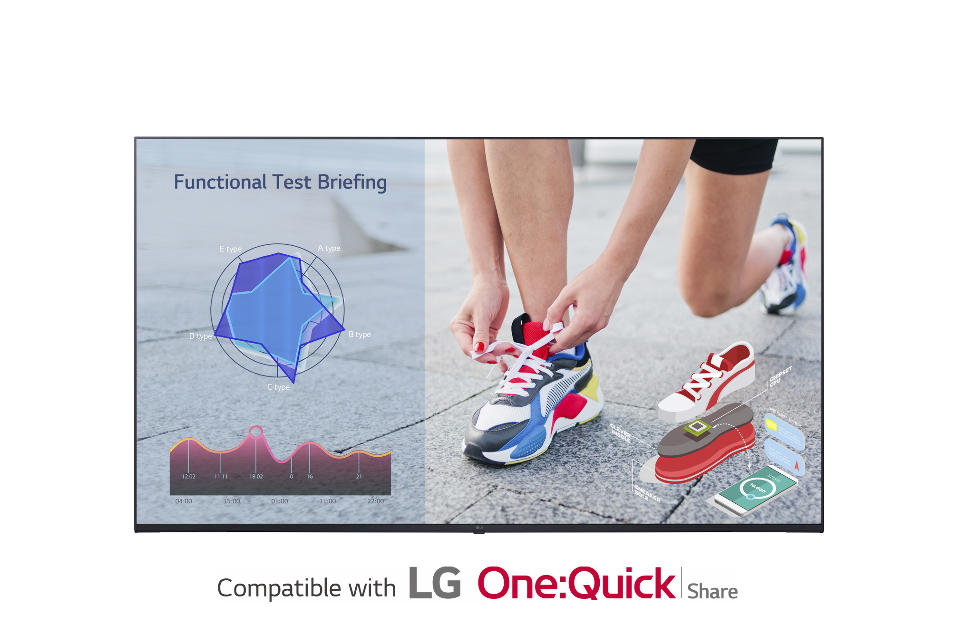 LG 55" UL3J UHD 16/7 400Cd/m² SoC WOS6.0 - Imagen 2