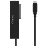Adaptador para Discos Duros 2.5"/3.5"  ASE-35C02B/ USB Tipo-C - SATA/ con Alimentador