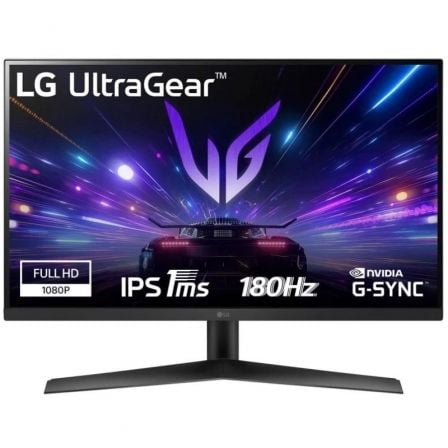 Monitor Gaming LG UltraGear 27GS60F-B 27"/ Full HD/ 1ms/ 180Hz/ IPS/ Negro - Imagen 1