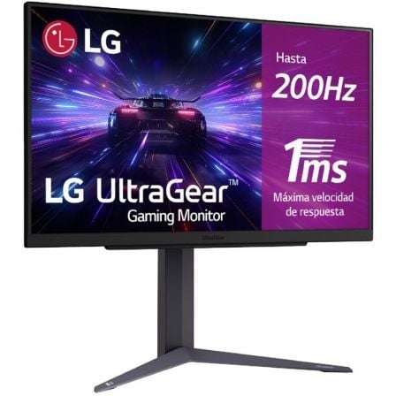 Monitor Gaming LG UltraGear 27GS75Q-B 27"/ QHD/ 1ms/ 200Hz/ IPS/ Regulable en Altura/ Negro - Imagen 1