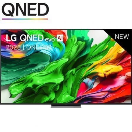 Televisor LG QNED Evo 75QNED87A6B 75"/ Ultra HD 4K/ Smart TV/ WiFi - Imagen 1