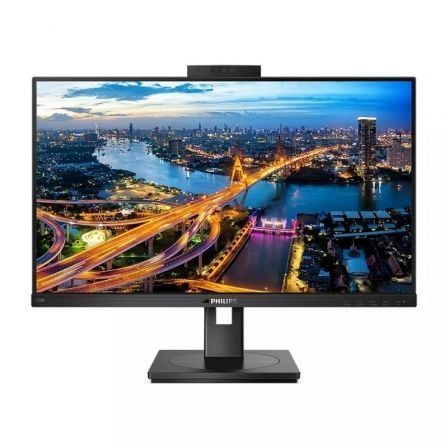 Monitor Profesional Philips 275B1H 27"/ QHD/ Webcam/ Multimedia/ Regulable en altura/ Negro - Imagen 1