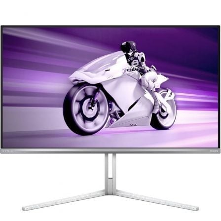 Monitor Gaming Philips Evnia 32M2N8900 31.5"/ 4K/ 0.03ms/ 240Hz/ OLED/ Multimedia/ Regulable en altura/ Blanco - Imagen 1