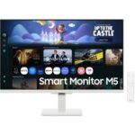 Smart Monitor Samsung M5 S27FM501EU 27"/ Full HD/ Multimedia/ Smart TV/ Blanco