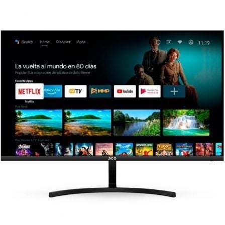 Smart Monitor SPC 900027N 27"/ Full HD/ Multimedia/ Smart TV/ Negro - Imagen 1