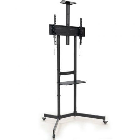 Soporte de Suelo Inclinable con Ruedas TooQ NEFERTITI FS1151M-B para TV de 37-70"/ hasta 70kg - Imagen 1