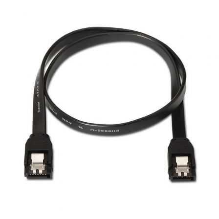 Cable SATA III  A130-0157/ SATA Hembra - SATA Hembra/ Hasta 0.1W/ 768Mbps/ 50cm/ Negro - Imagen 1