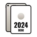 iPad Mini 8.3" 2024 7th WiFi/ A17 Pro/ 128GB/ Blanco Estrella- MXN83TY/A